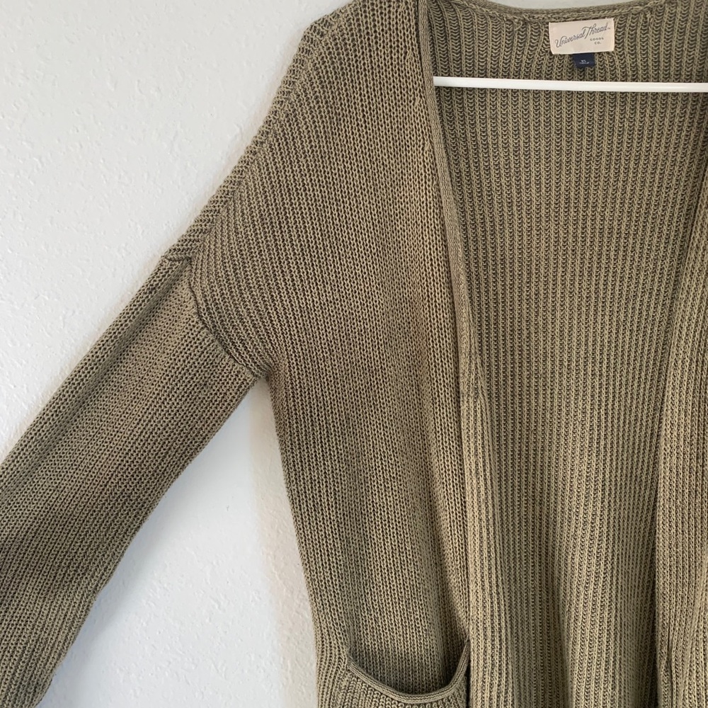 Universal Thread // Olive Cardigan - image 6